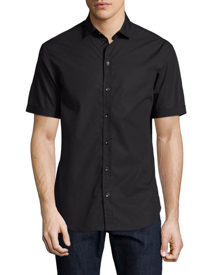 Solid Short-sleeve Cotton