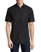 Solid Short-sleeve Cotton