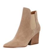 Finley Suede Gored Booties