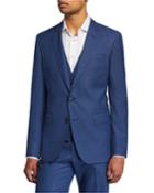 Men's Slim-fit Three-piece Wool