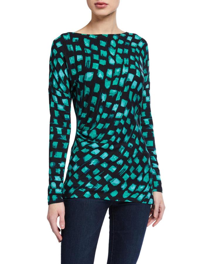 Vivid Ruche Top