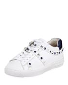Play Studded Leather Low-top
