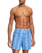 Men's Variegated Striped Yarn-dye