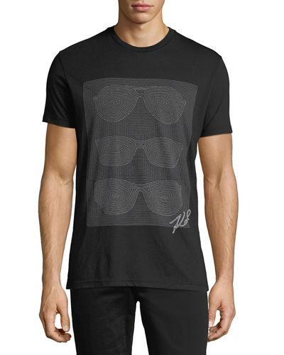 Short-sleeve Sunglasses Graphic T-shirt