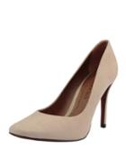 Sheila Nubuck High Pumps, Paille
