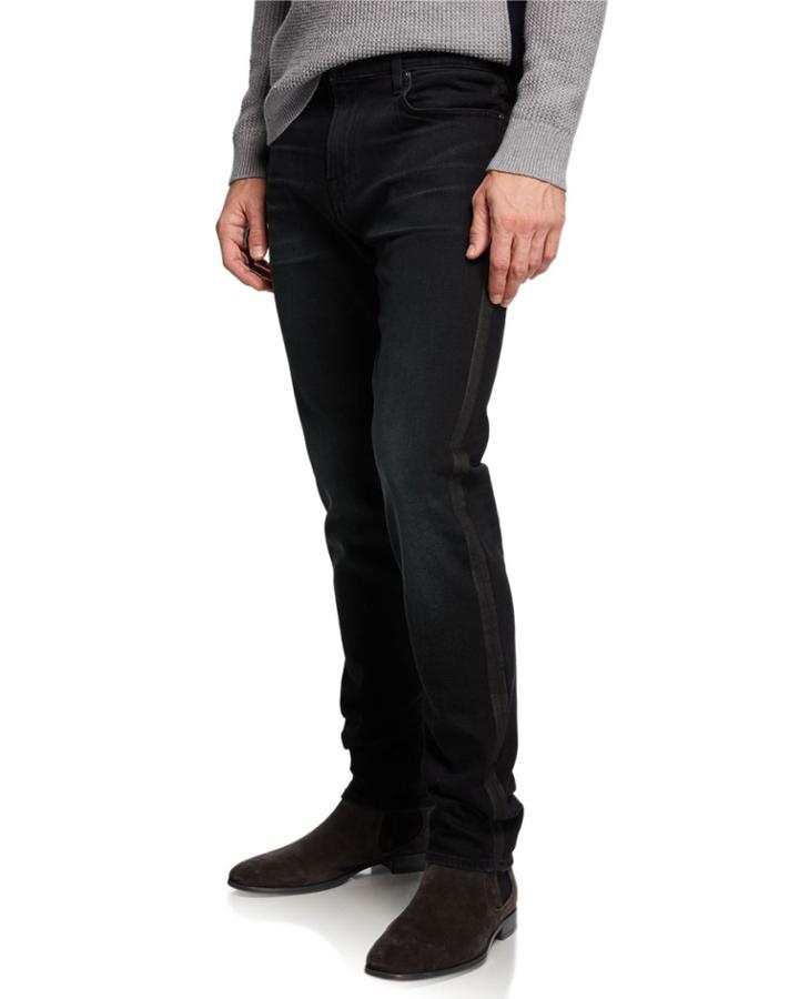 Men's Adrien Envy Stripe Denim Jeans