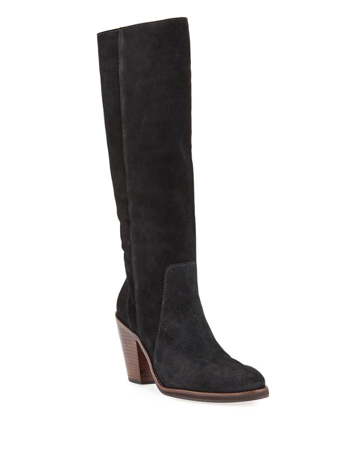 Jordan Soft Suede Knee Boots