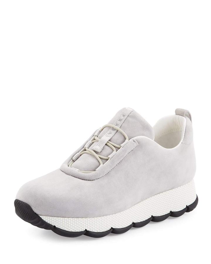 Suede Stretch-vamp