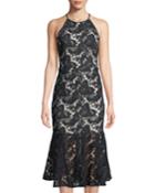 Easy Love Halter Flounce