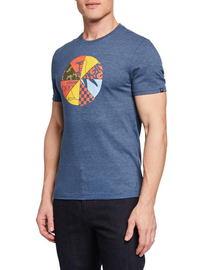 Men's Wheel Of Pete Graphic T-shirt