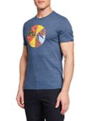 Men's Wheel Of Pete Graphic T-shirt