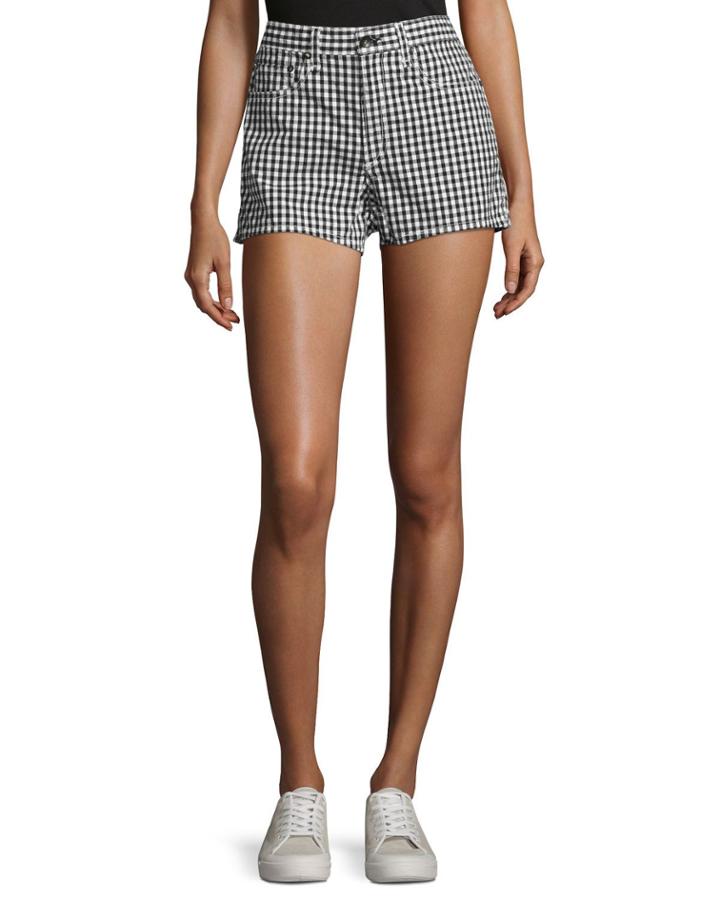 Justine High-rise Gingham