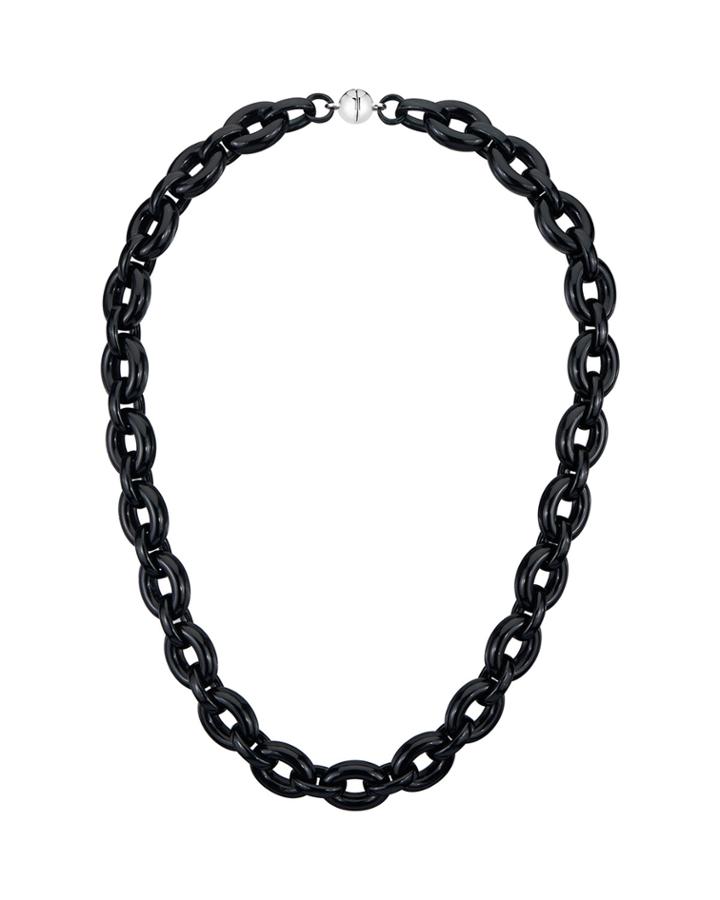Large Oval-link Necklace,