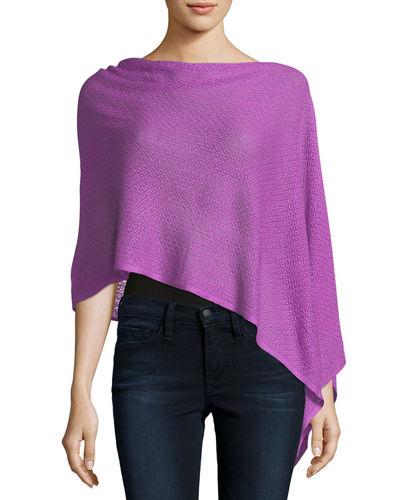 Cashmere Silk Two-way Topper