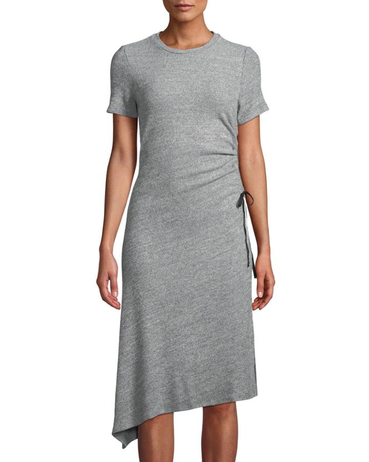 Asymmetric Lace-up Waist