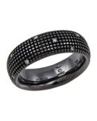 18k Black Gold Metropolitan Dream Diamond Ring,