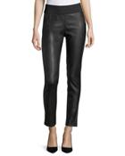 Vegan Leather Pont&eacute;-trim