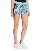 Floral-print Short W/