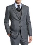 Men's Prince Of Wales Wool Two-piece