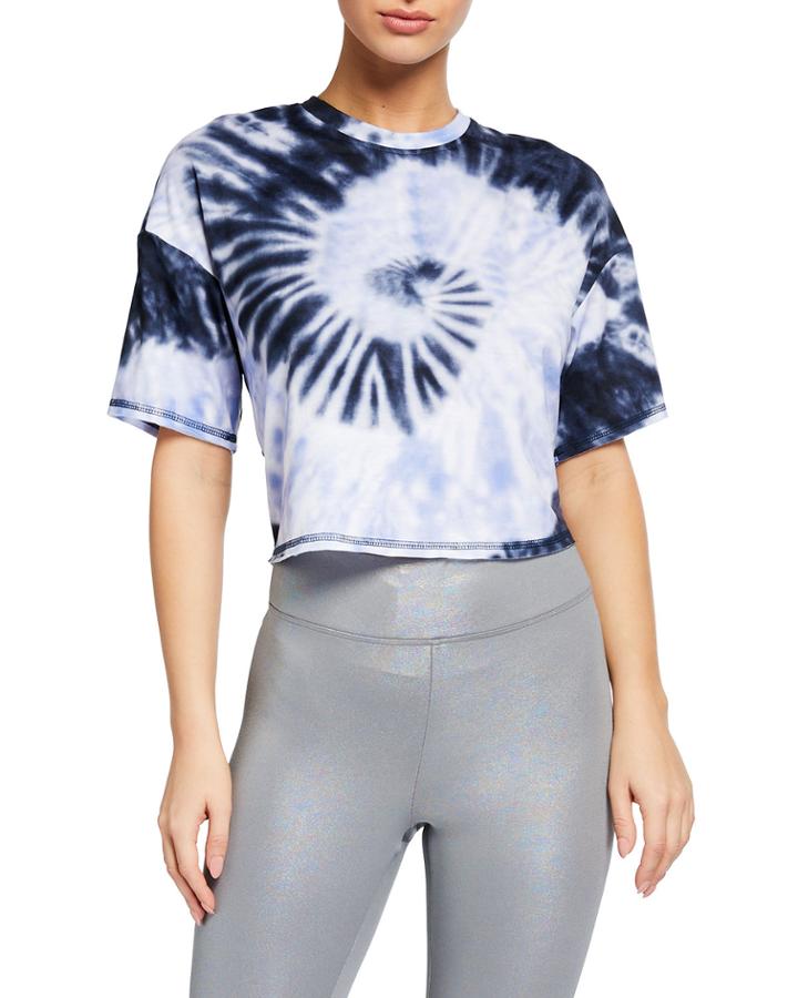 Spiral Tie-dye Boxy Tee
