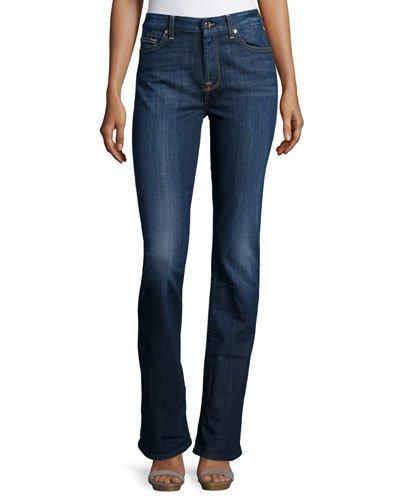 Boot-cut Denim Jeans,