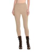 Trompe L'oeil Felted Wool Cropped Track Pants