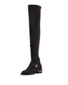 Casati Satin Over-the-knee Boot