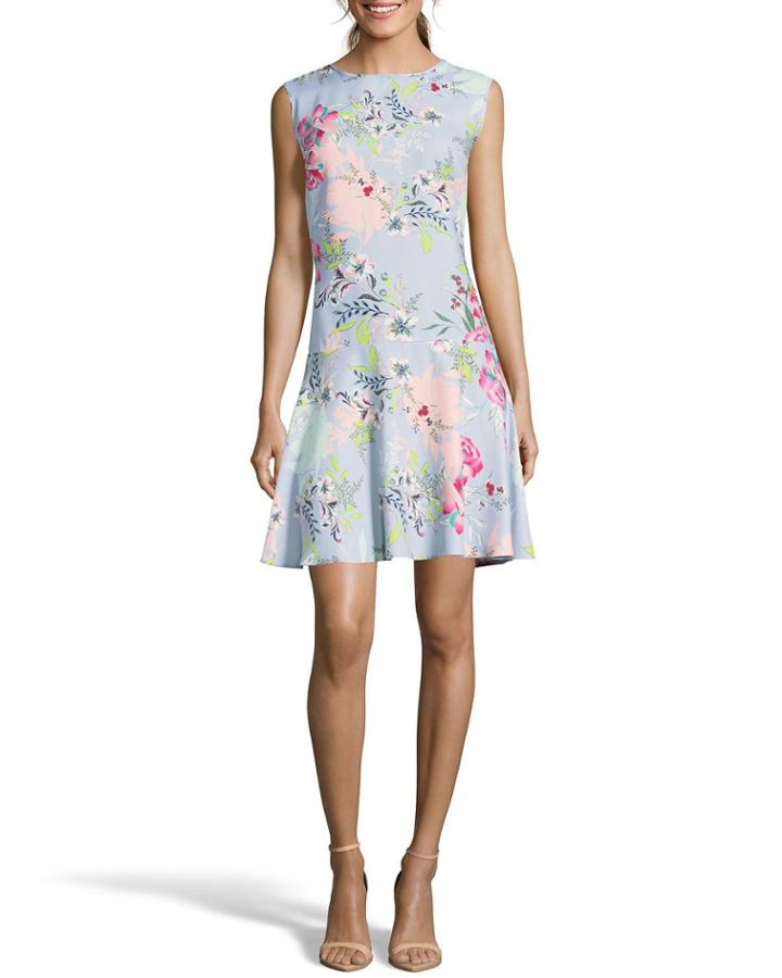 Floral Drop-waist
