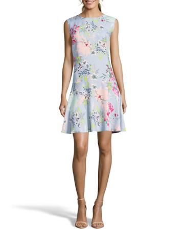 Floral Drop-waist