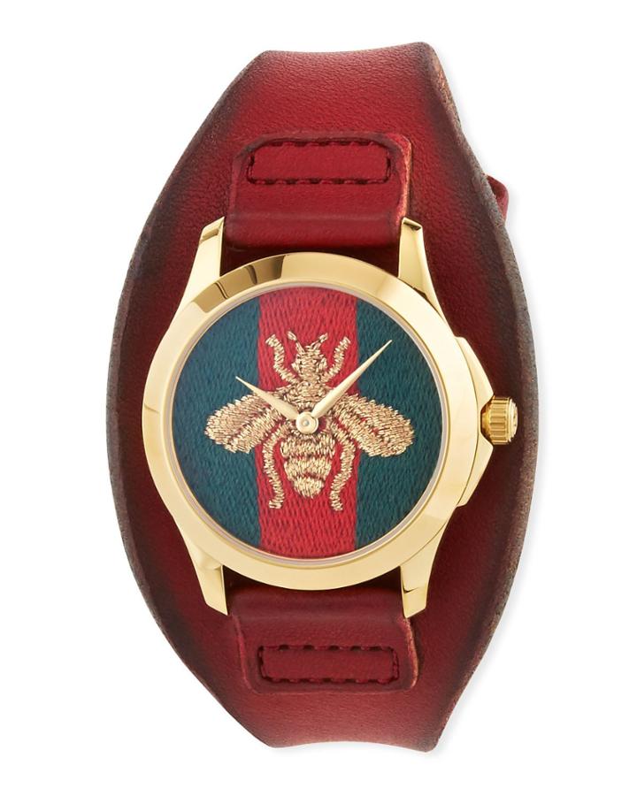 Men's G-timeless 38mm Bee Watch W/