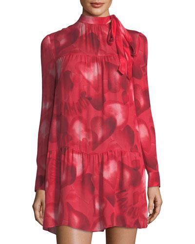 L'amour Print Dress