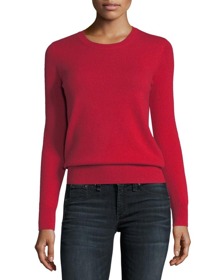 Classic Cashmere Crewneck