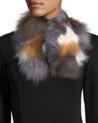 Patchwork Fox Fur