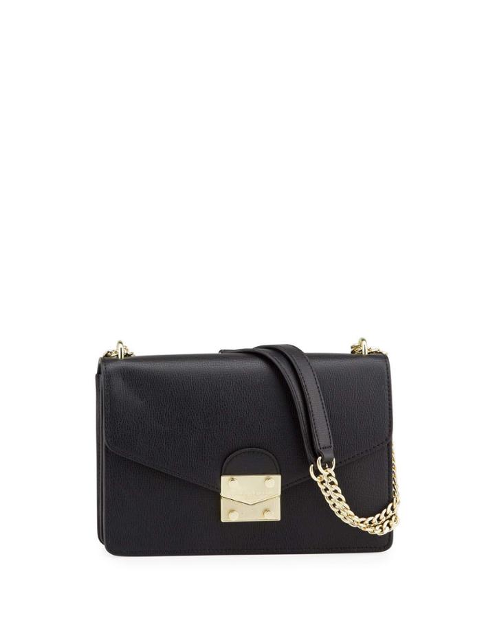 Corinne Medium Sliding Chain Leather
