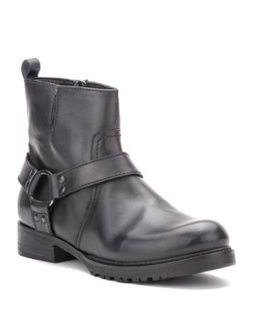 Morgan Western Leather Booties