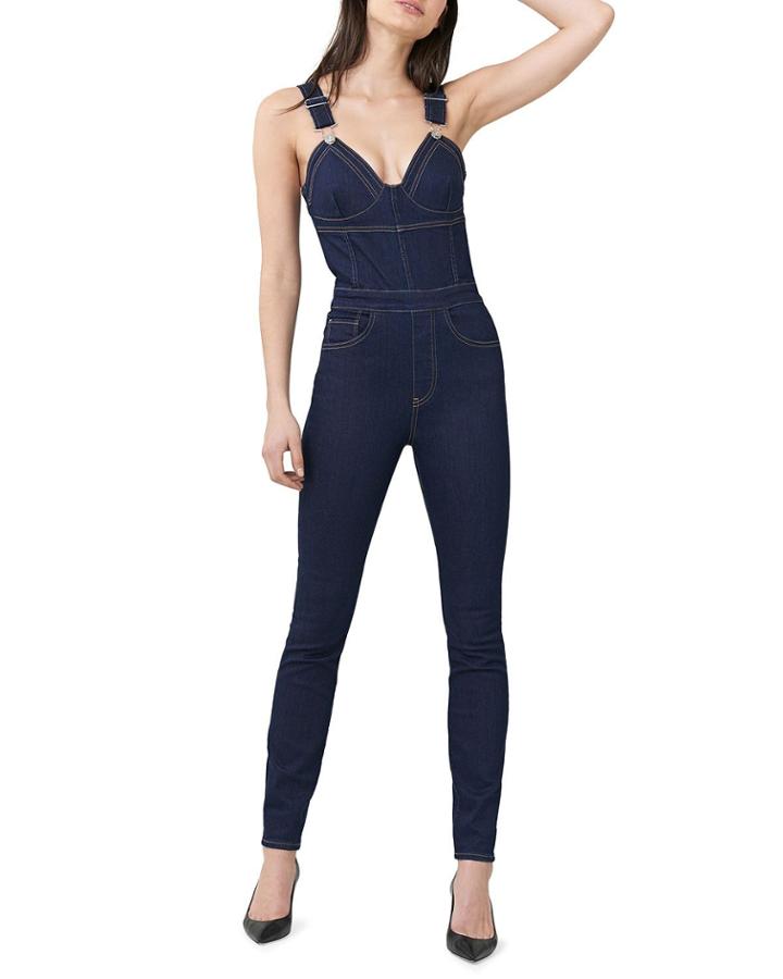 Ayla Skinny Denim Jumpsuit