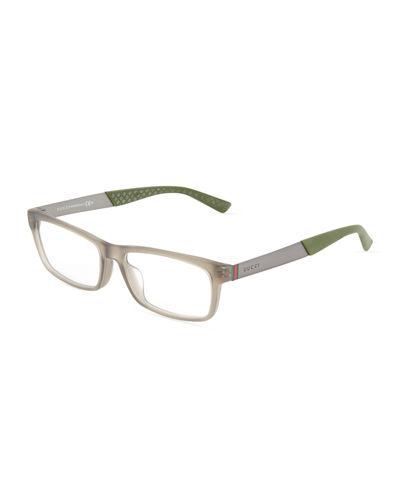 Rectangular Acetate Optical Glasses