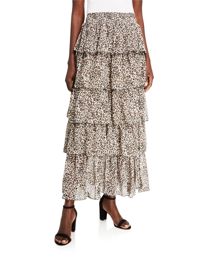 The Enchanted Leopard Tiered Ruffle