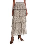 The Enchanted Leopard Tiered Ruffle