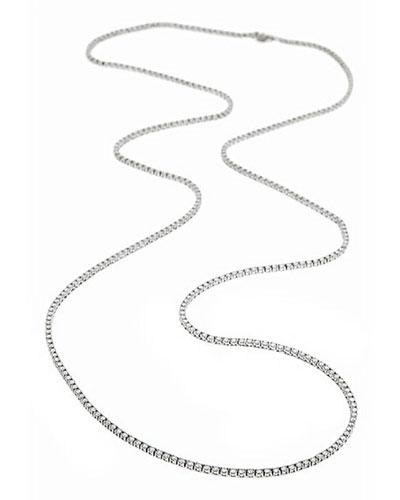 40l Diamond Tennis Necklace,
