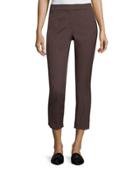 Stretch-wool Cigarette Pants