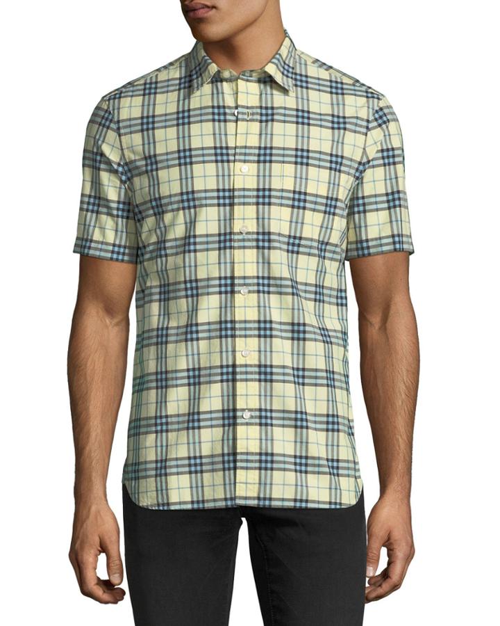 Alexander Check Short-sleeve