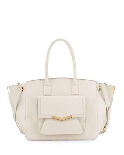 Jo Large Leather Tote Bag,