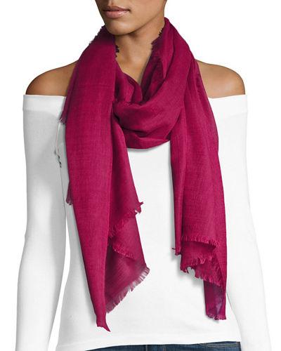 Cotton-blend Printed Fringe