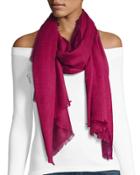 Cotton-blend Printed Fringe