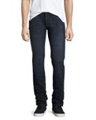 Nick Straight-leg Slim Jeans, Blue