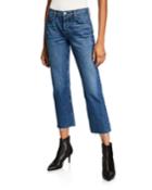 Tatum Cropped Straight-leg Jeans