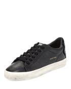 Stars Low-top Distressed Metallic