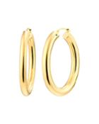 Oval Hoop Earrings