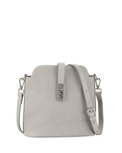 Phoebe Embossed Leather Crossbody Bag